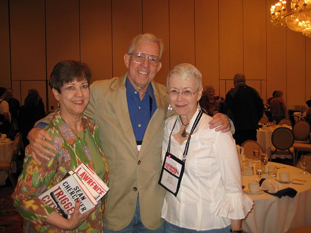 Me With Judy And Bill Crider, Baltimore Bouchercon 2008