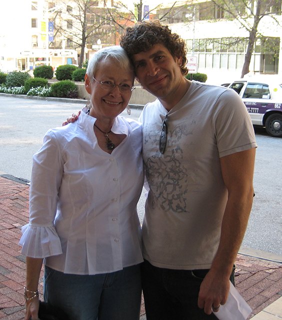 Me With Marcus Sakey, Baltimore Bouchercon 2008