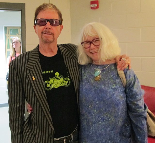 Me With Tom Robbins Appalachian State University Boone NC - 2018