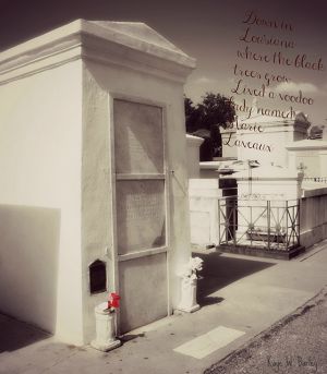 Marie Laveaux Crypt - Bouchercon New Orleans 2016